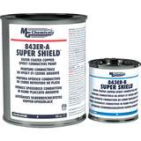 Adhesive, Silver-Coated Copper Epoxy Conductive Paint, EMI/RFI Shielding, 810mL, 2 Can Kit redirect to product page